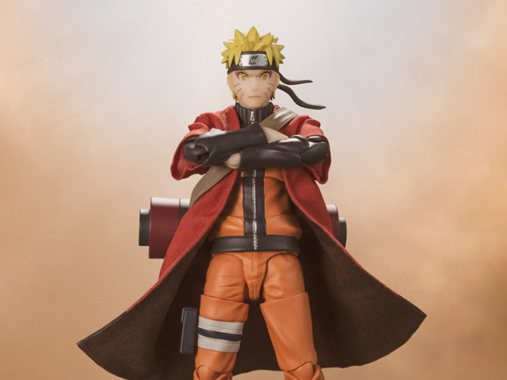 Bandai S.H.Figuarts: Naruto Shippuden - Naruto Uzumaki (Sage Mode Savior of Konoha) Exclusive Action Figure