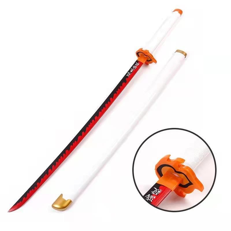 Demon Slayer - Kyojuro Rengoku Nichrin Wooden Katana