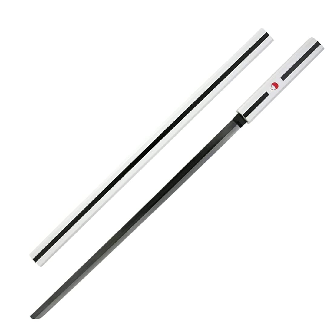 Naruto - Sasuke's Grasscutter: Wooden Katana (White)