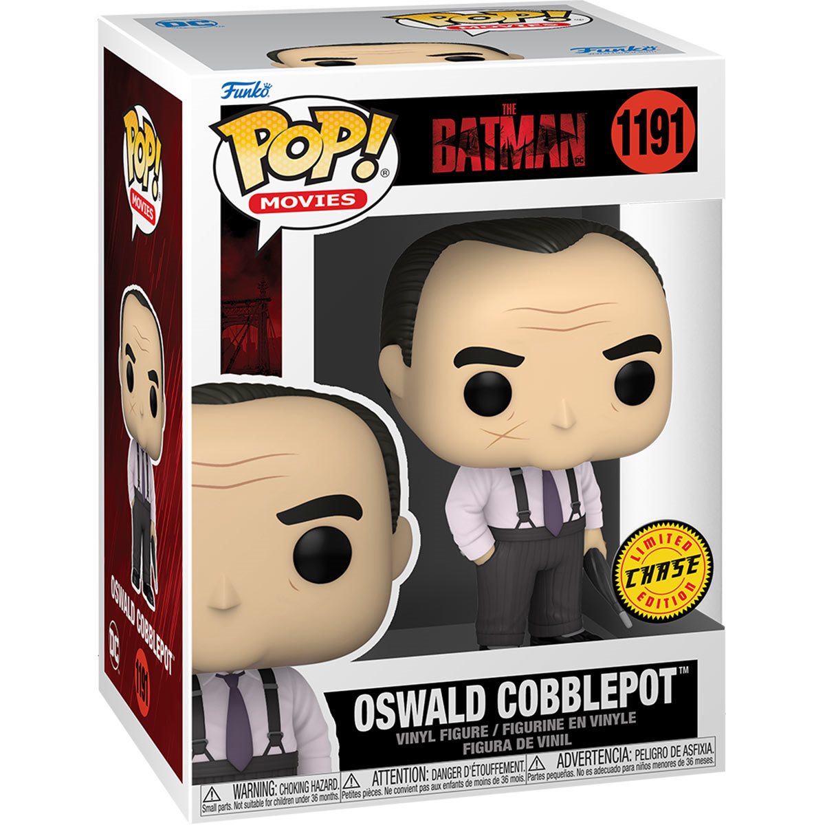 Funko Pop! DC: The Batman - Oswald Cobblepot Chase Version