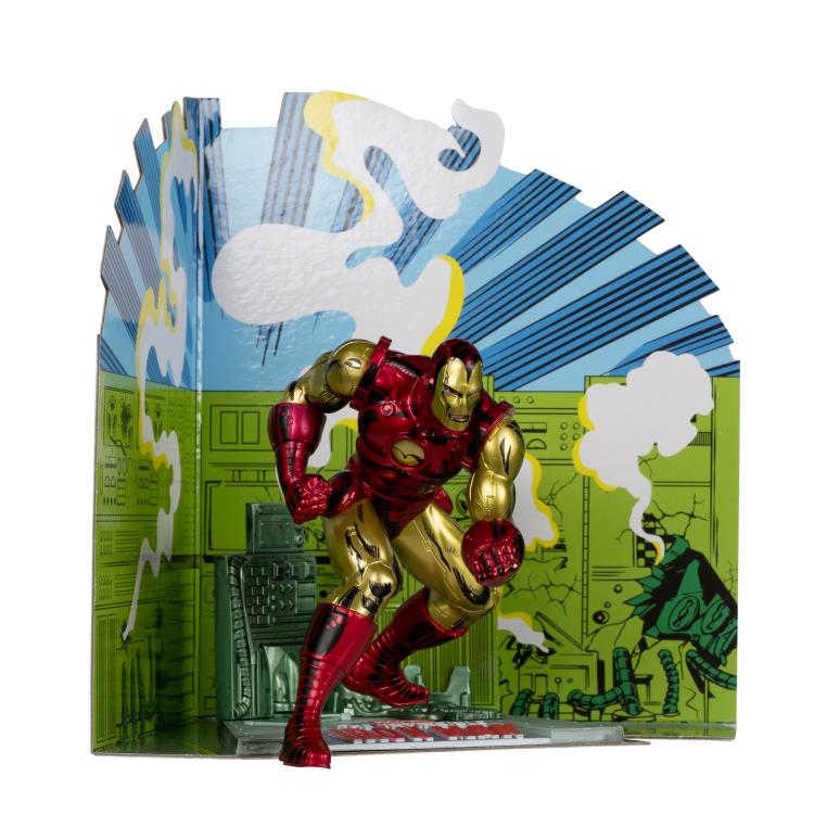 Mcfarlane Marvel Comics: The Invincible Iron Man #126 - Iron Man 1/10 Scale Collectible