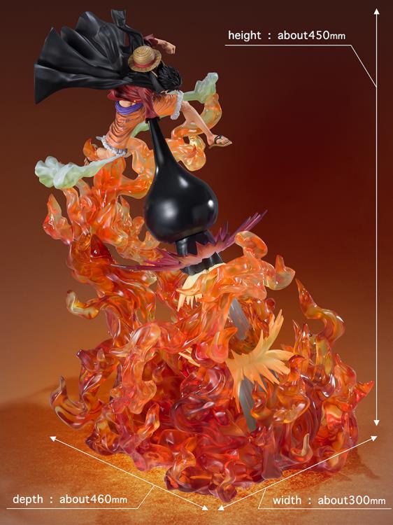 Bandai Spirits FiguartsZERO: One Piece - Monkey D. Luffy Red Roc (Extra Battle Spectacle) statue