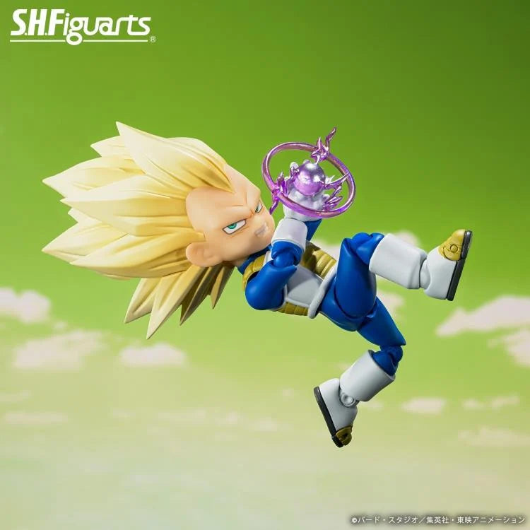 S.H.Figuarts Dragon Ball DAIMA Super Saiyan 3 Vegeta (Mini) Action Figure