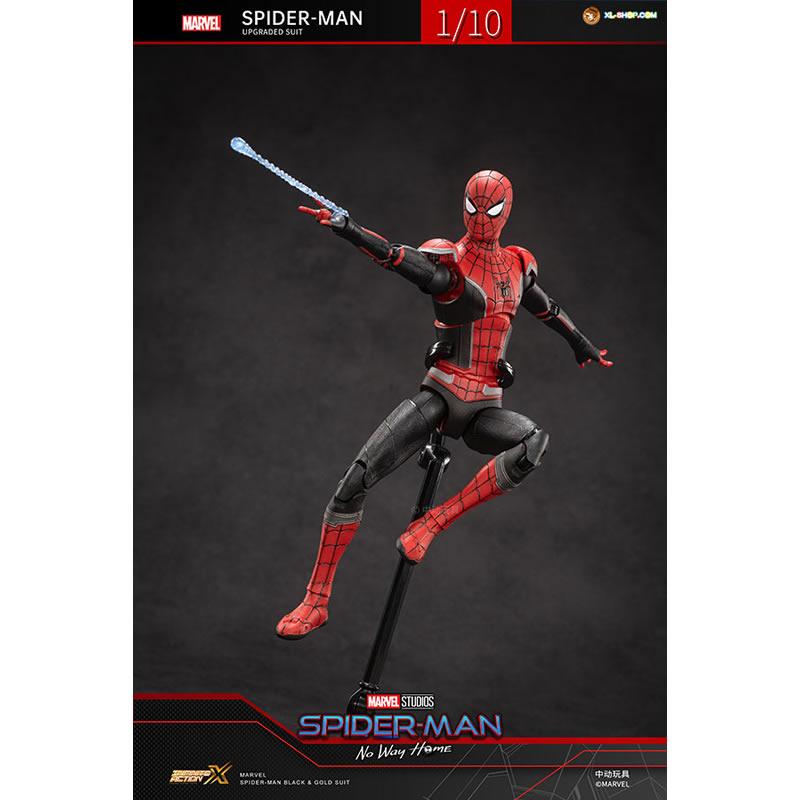 ZD Toys - Spider-Man: No Way Home: Upgraded Suit Spider-Man 1:10 Scale Action Figure