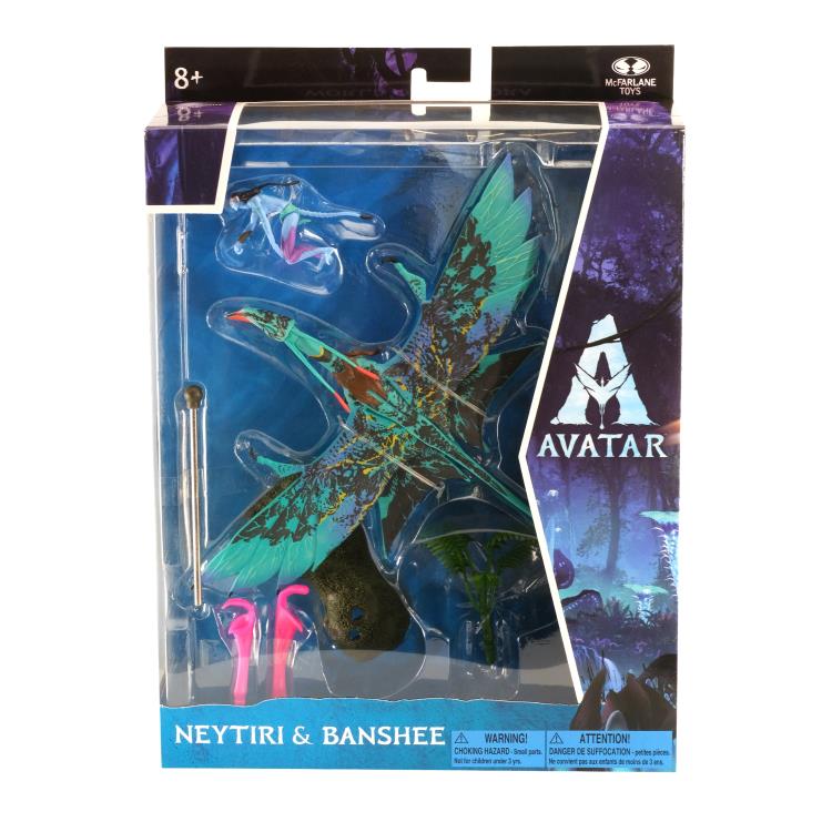 Mcfarlane Avatar: World of Pandora Banshee Rider Neytiri Deluxe Figure Set