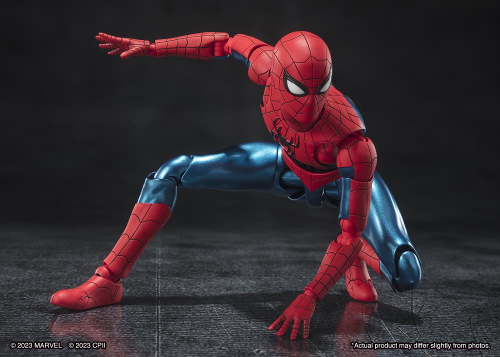 Bandai S.H.Figuarts : Spider-Man: No Way Home - Spider-Man (New Red & Blue Suit) Action Figure