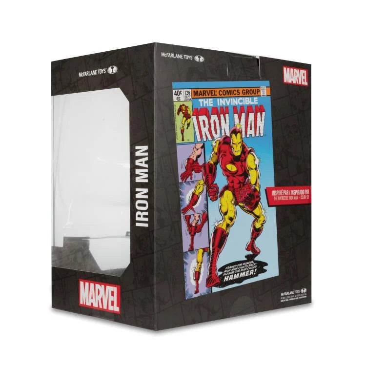 Mcfarlane Marvel Comics: The Invincible Iron Man #126 - Iron Man 1/10 Scale Collectible