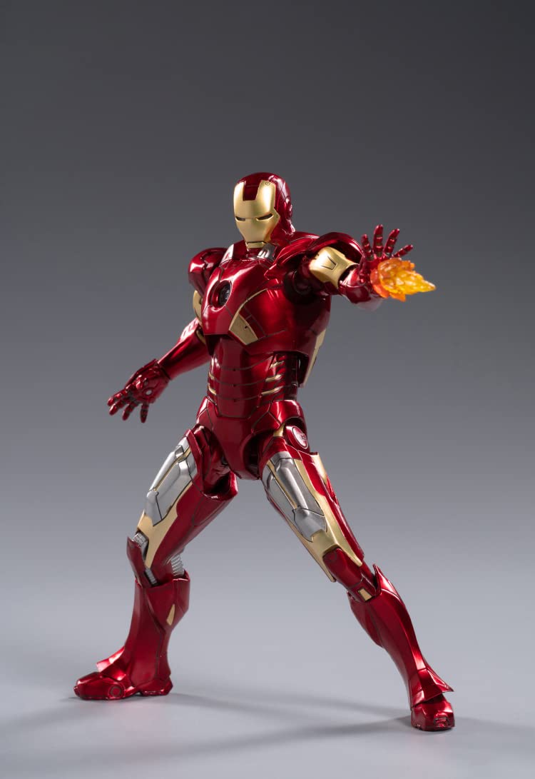 ZD Toys: Iron Man MK VII (7) Action Figure with the Hall of Armor (10th Anniversary Deluxe Edition)