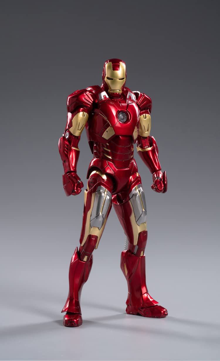 ZD Toys: Iron Man MK VII (7) Action Figure with the Hall of Armor (10th Anniversary Deluxe Edition)