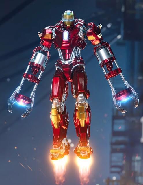 ZD Toys Iron Man 3: Iron Man Mark XXXV (35) Action Figure ( No Light U