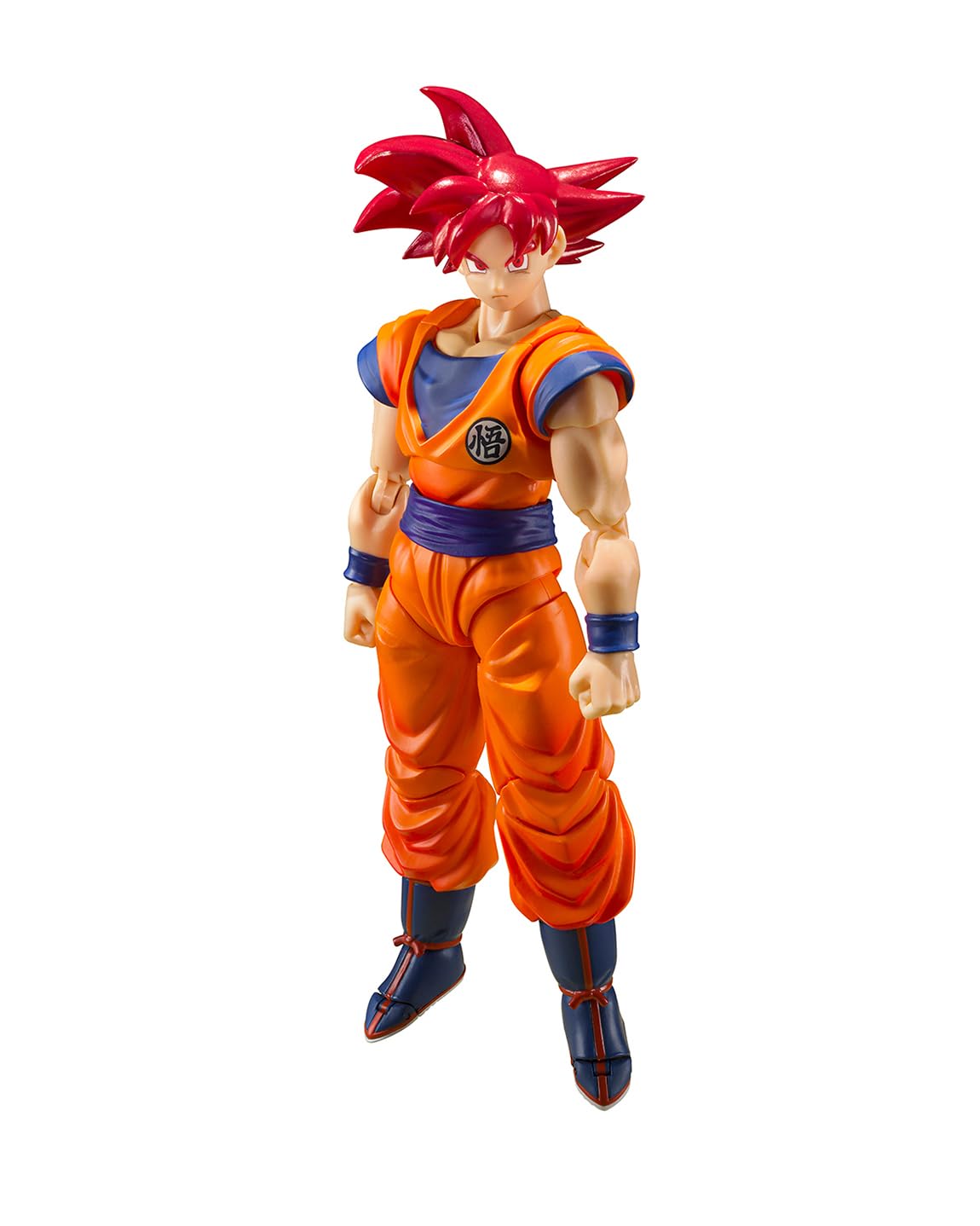 Bandai S.H.Figuarts: Dragon Ball Super – Super Saiyan God Son Goku (Saiyan God of Virtue) Action Figure
