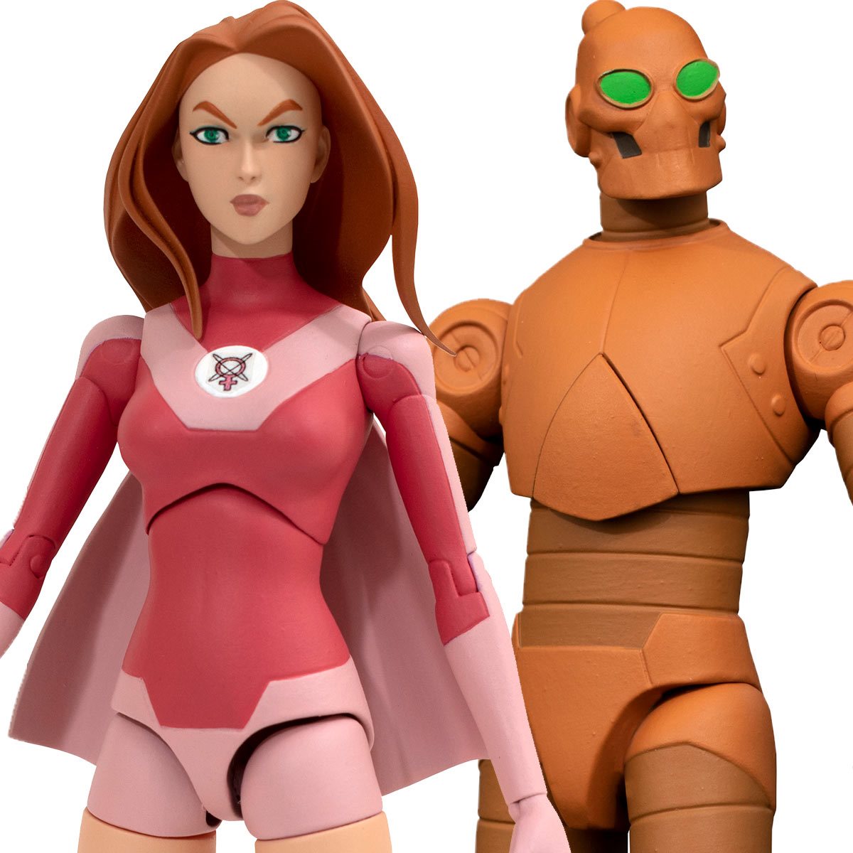 Invincible Deluxe Action Figures Series 2 : Atom Eve and Robot