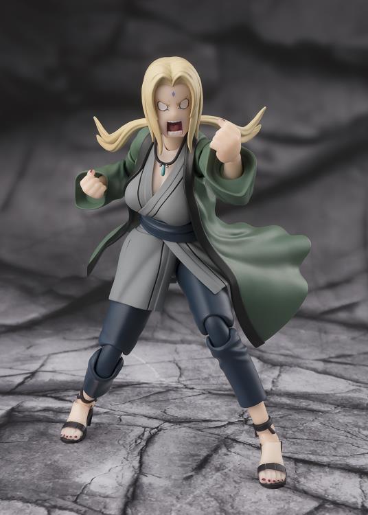 Bandai S.H.Figuarts: Naruto Shippuden - Tsunade (The Legendary Medical Ninja) Action Figure
