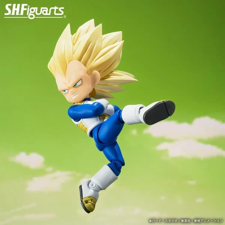 S.H.Figuarts Dragon Ball DAIMA Super Saiyan 3 Vegeta (Mini) Action Figure