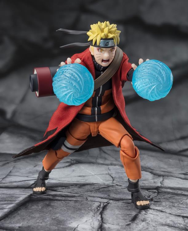 Bandai S.H.Figuarts: Naruto Shippuden - Naruto Uzumaki (Sage Mode Savior of Konoha) Exclusive Action Figure