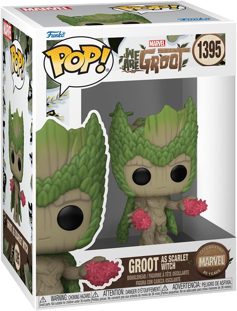Funko POP! Marvel: We are Groot - Groot as Scarlet Witch #1395