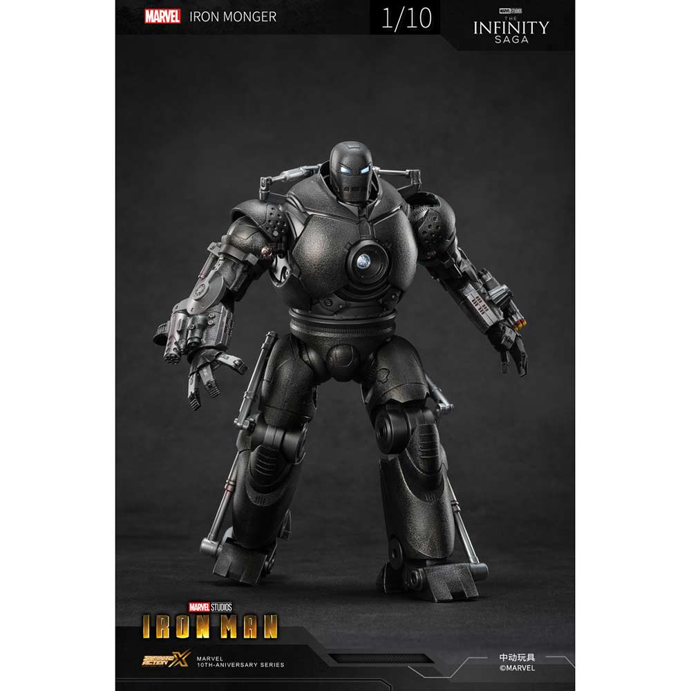 ZD Toys Iron Man 2 (II) - Iron Monger Figure Action Figure ( No Light Up Function )