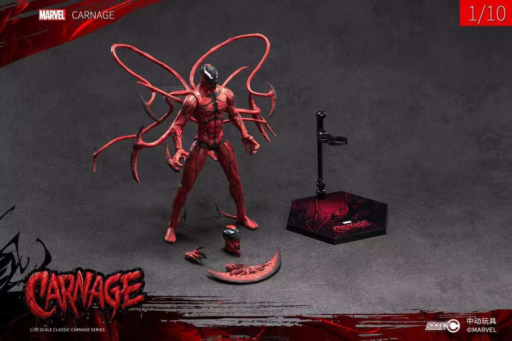 ZD Toys Carnage Action Figure ( no Light Up Function )