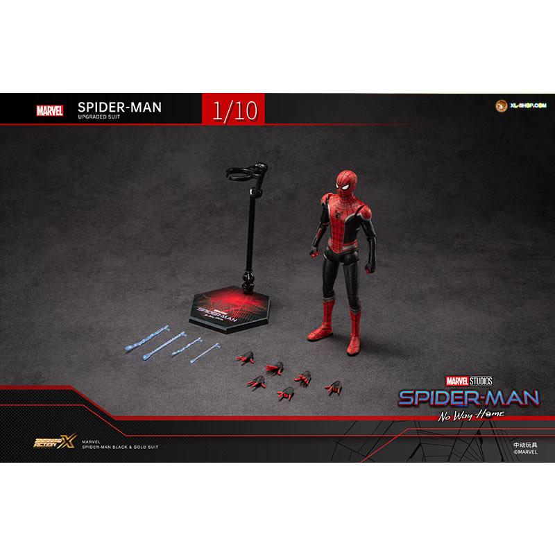 ZD Toys - Spider-Man: No Way Home: Upgraded Suit Spider-Man 1:10 Scale Action Figure