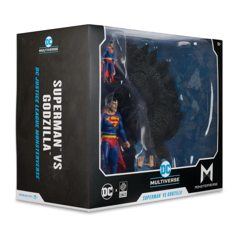 Mcfarlane DC Multiverse: Justice League vs. Godzilla vs. Kong - Superman vs. Godzilla Action Figure Two-Pack