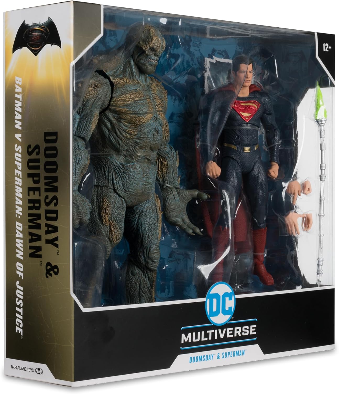 Mcfarlane DC Multiverse - Batman v Superman: Dawn of Justice Doomsday & Superman 2 Pack Action Figure
