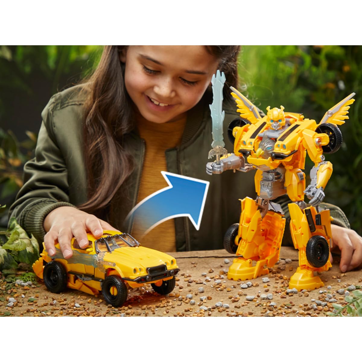Hasbro Transformers: Rise of The Beasts - Beast Mode Bumblebee