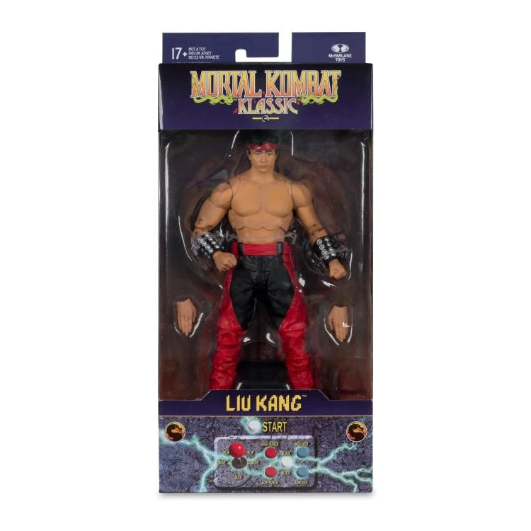 Mcfarlane Toys: Mortal Kombat Klassic - Liu Kang 7-inch Action Figure