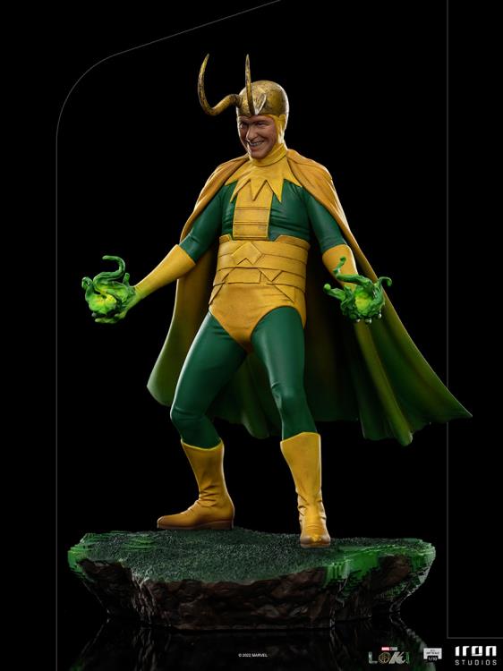 Iron Studios Loki Battle Diorama Series: Loki (Classic Variant) 1/10 Art Scale Limited Edition Statue