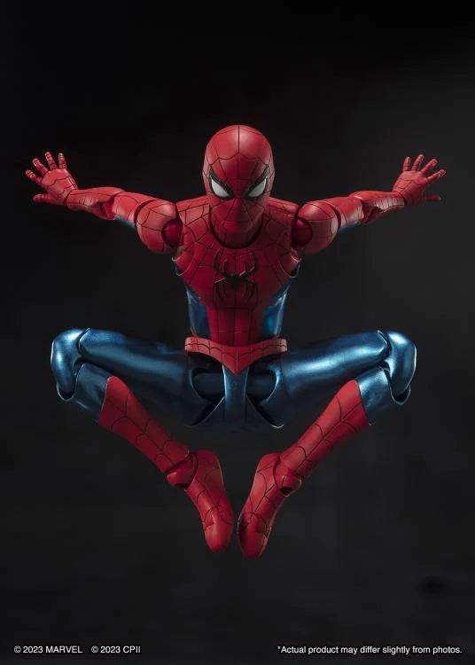 Bandai S.H.Figuarts : Spider-Man: No Way Home - Spider-Man (New Red & Blue Suit) Action Figure