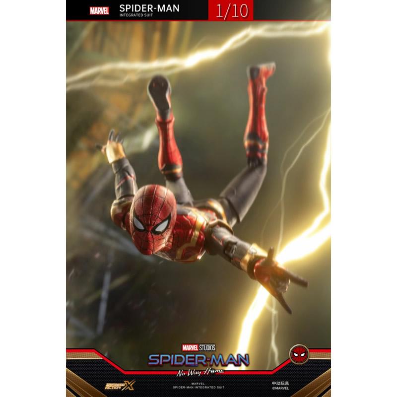 ZD Toys - Spider-Man: No Way Home: Integrated Suit Spider-Man 1:10 Scale Action Figure