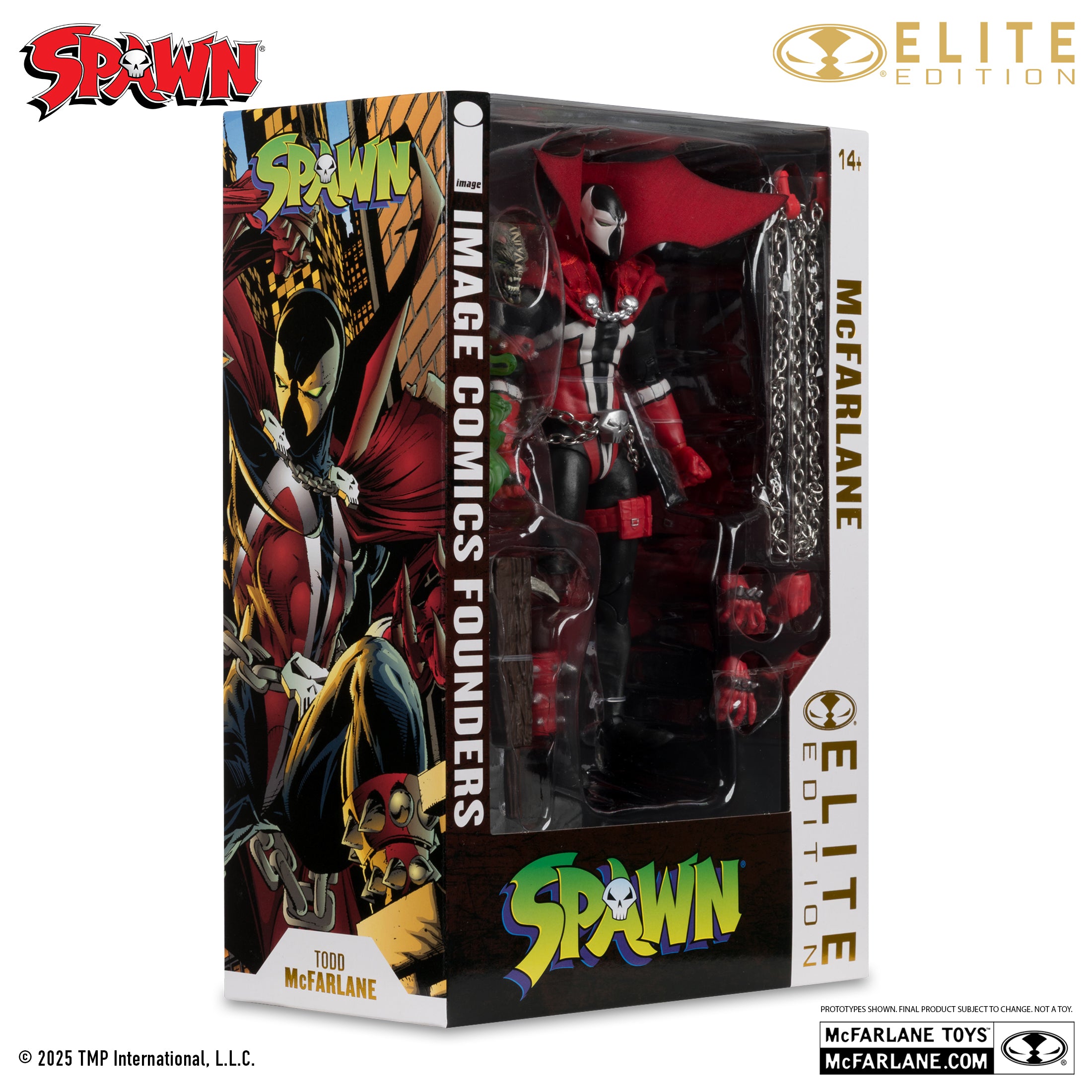 Mcfarlane - Elite Edition: Spawn – Image Comics Founders Series Action Figure