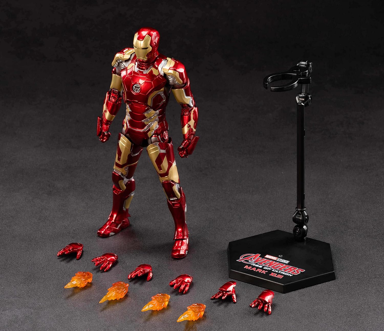 ZD Toys Avengers: Age Of Ultron: Iron Man Mark XLIII (43) Action Figure ( No Light Up Function )