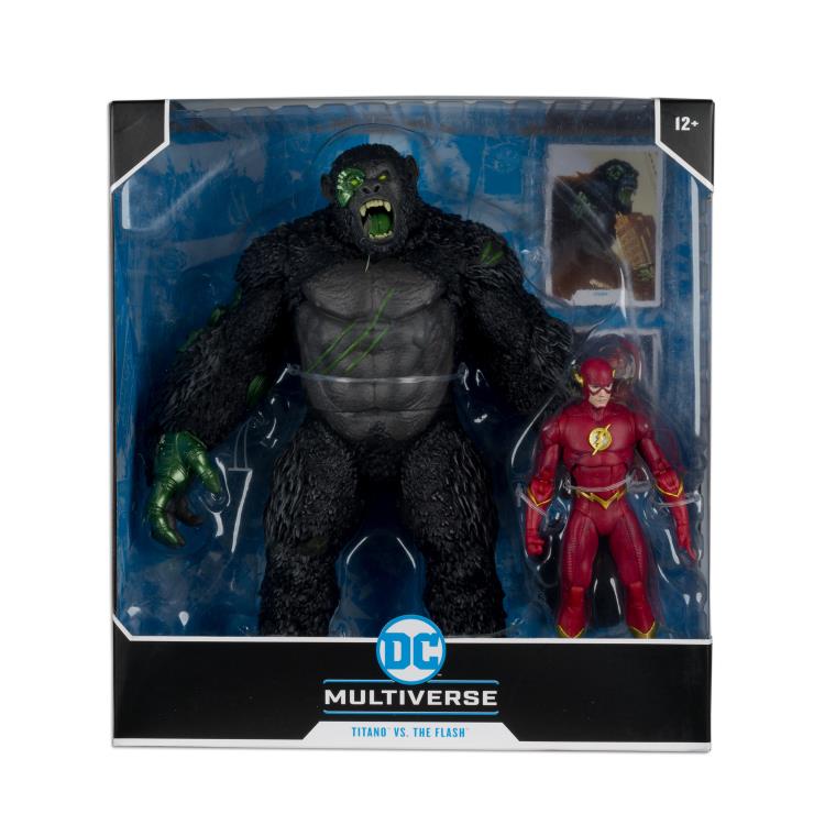 Mcfarlane DC Multiverse: Titano vs. The Flash Action Figure Two-Pack