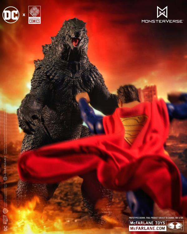 Mcfarlane DC Multiverse: Justice League vs. Godzilla vs. Kong - Superman vs. Godzilla Action Figure Two-Pack