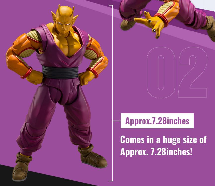 Bandai S.H. Figuarts: Dragon Ball Super: Super Hero - Orange Piccolo Exclusive Action Figure