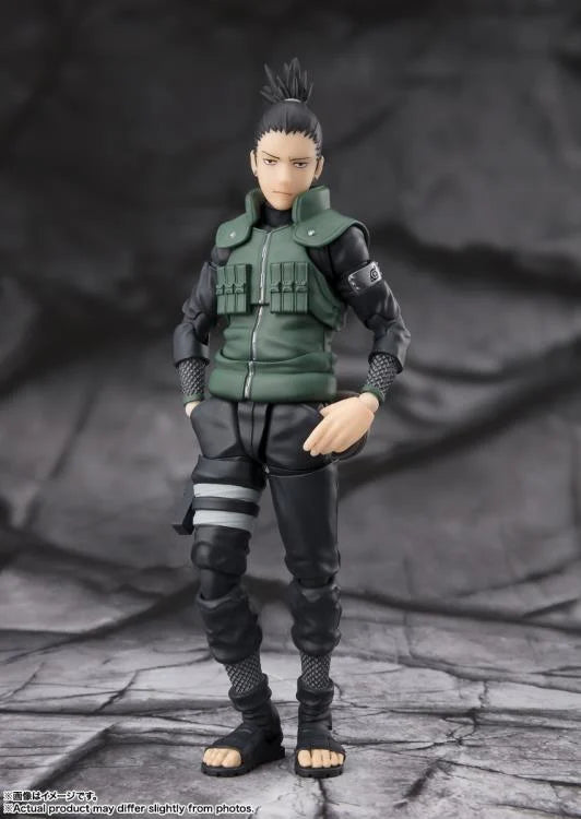 Bandai S.H.Figuarts: Naruto Shippuden - Shikamaru Nara (Brilliant Strategist) Action Figure