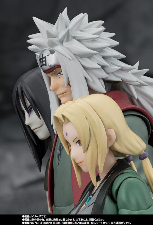 Bandai S.H.Figuarts: Naruto Shippuden – Jiraiya (Hidden Leaf Heroic Master Sage / Konoha’s Heroic Master Sage) Action Figure