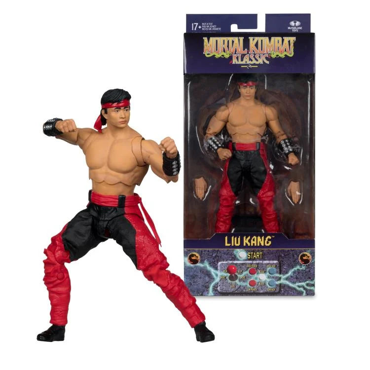 Mcfarlane Toys: Mortal Kombat Klassic - Liu Kang 7-inch Action Figure