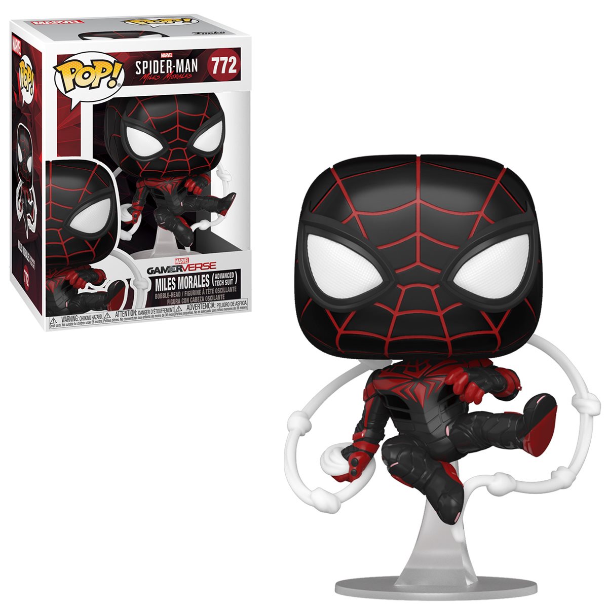 Funko POP! Gaming: Spider-Man: Miles Morales - Miles Morales Advanced Tech Suit #772