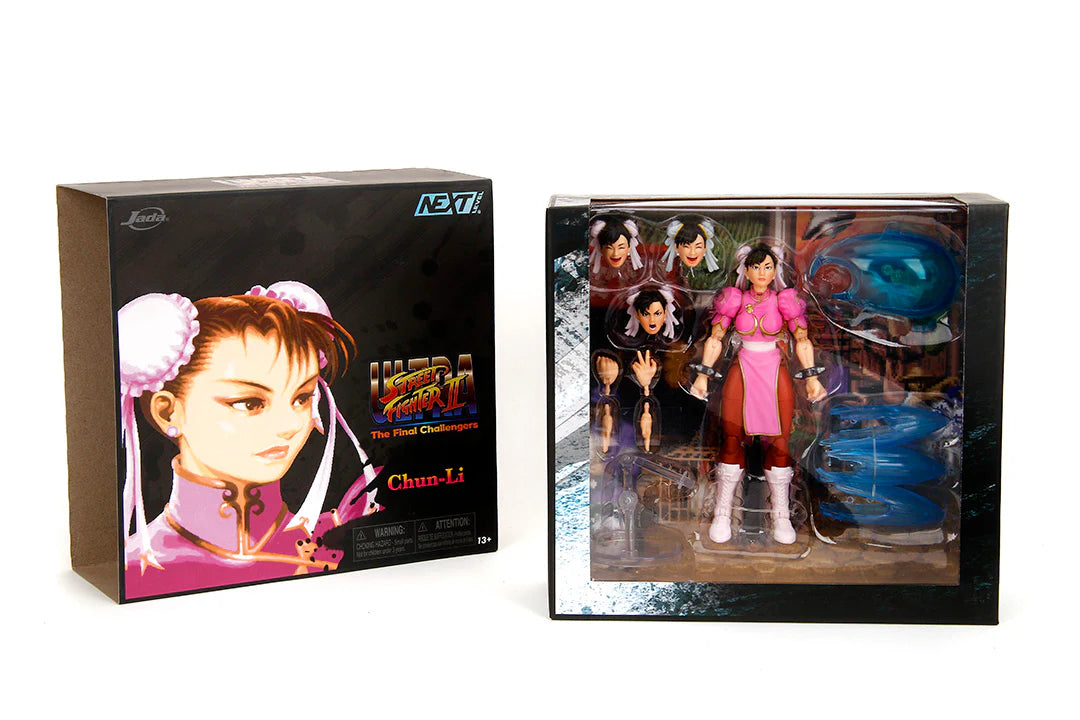 Jada Ultra Street Fighter II Chun-Li Action Figure SDCC Exclusive