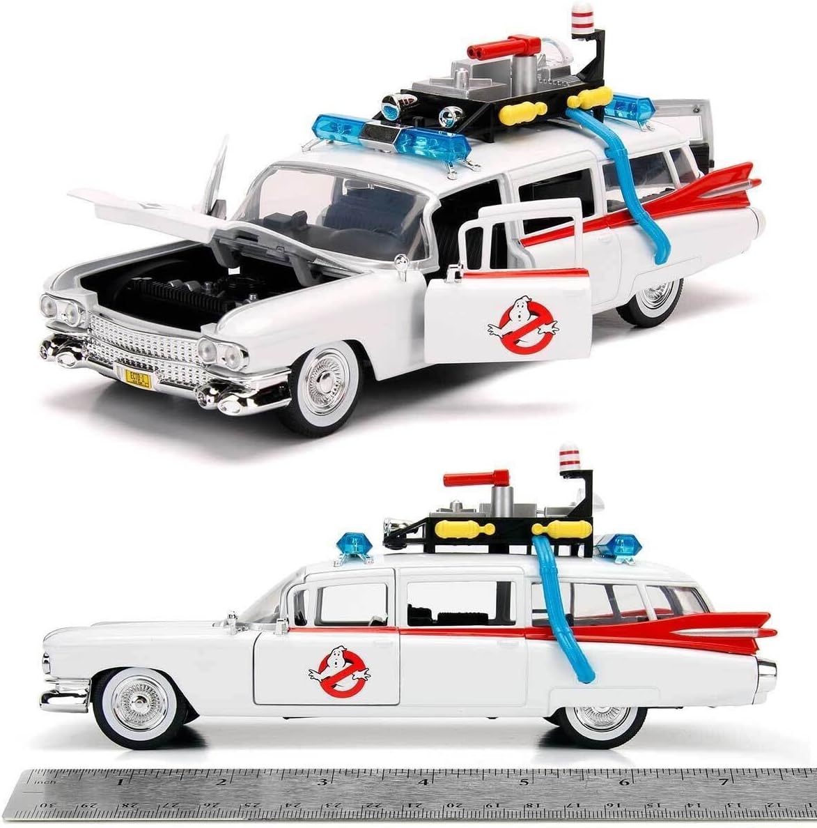 Jada 1: 24 Scale - Jada Toys Hollywood Rides: Ghostbusters ECTO-1 Die Cast