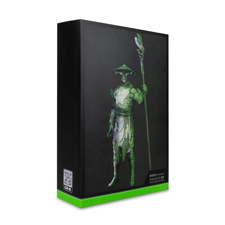 Mcfarlane Mortal Kombat - Glow in The Dark Edition Raiden (Gold Label) Action Figure