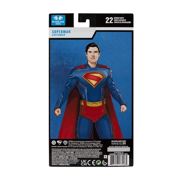 McFarlane DC Multiverse: Superman (Movie 2025) – Superman Action Figure (Ross Exclusive Blister Card Edition)
