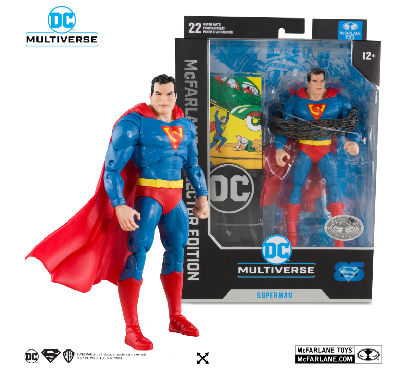 McFarlane Toys DC Multiverse: Collector Edition - Superman Action Comics #1 Action Figure (Chase)