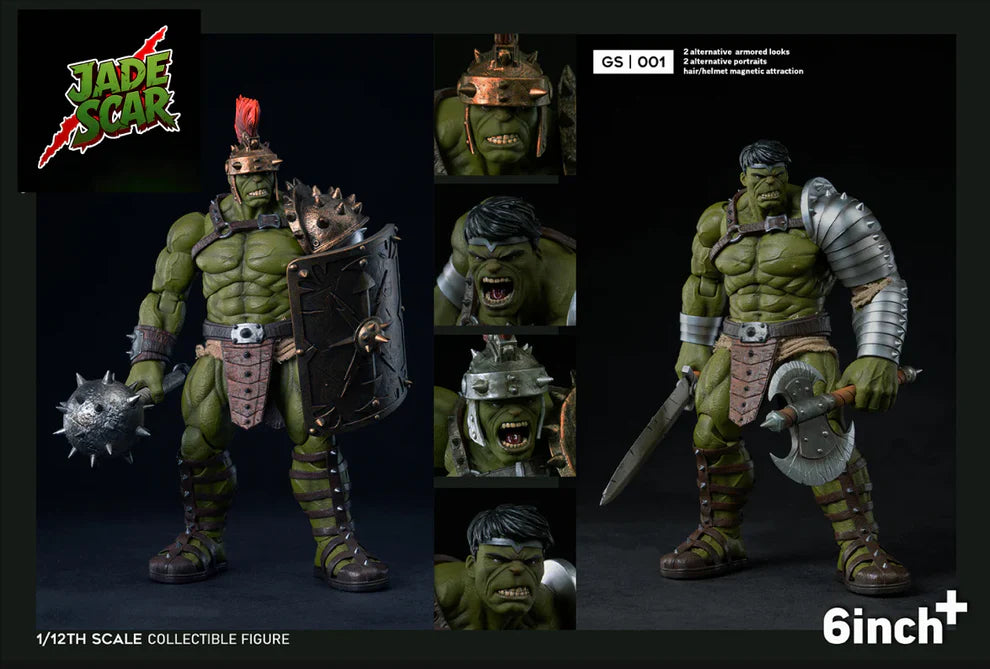 (Preorder) 6inchplus Jade Scar GS01 1/12 Scale Fighter Action Figure (8.3” inches)