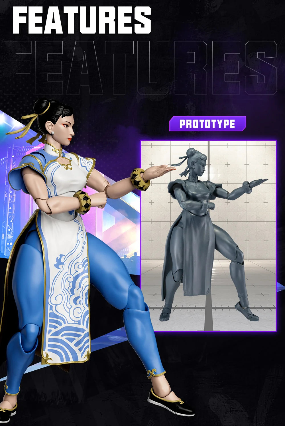 52Toys : Street Fighter 6 - Chun-Li Action Figure