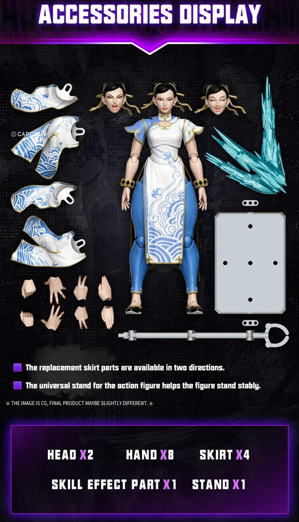 52Toys : Street Fighter 6 - Chun-Li Action Figure