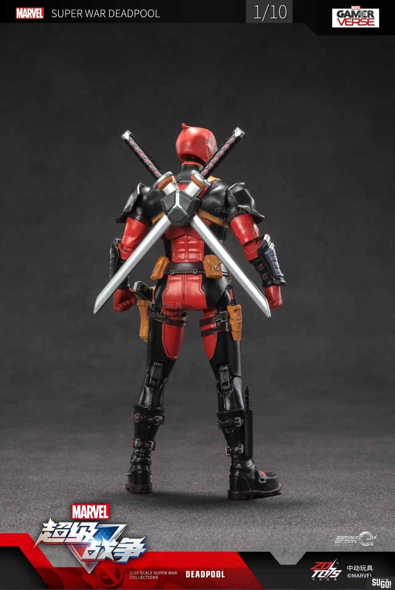 ZD Toys Deadpool Action Figure ( no Light Up Function )