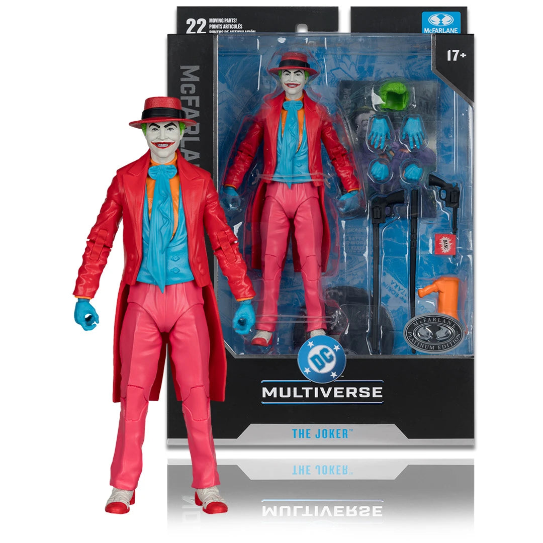 McFarlane DC Multiverse - The Joker – Batman (1989 Comic) Action Figure (McFarlane Collector Edition #57) — Chase Variant