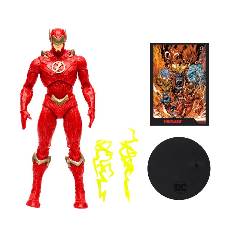Mcfarlane DC Multiverse: The Flash: Page Punchers - The Flash (Barry Allen) with Comic